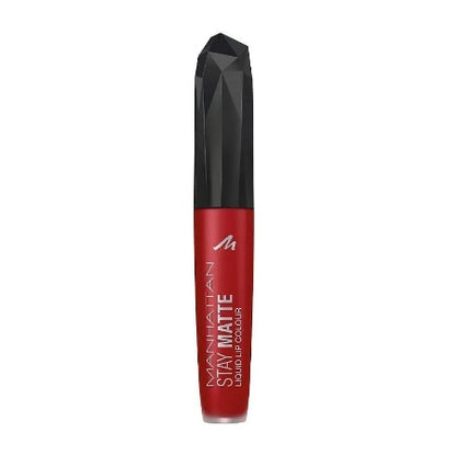 Manhattan Lasting Perfection Liquid Matte Lip Colour, Colour 500 Red Y For Broadway , Liquid Lipstick, Ultra Matt, 5.5 ml