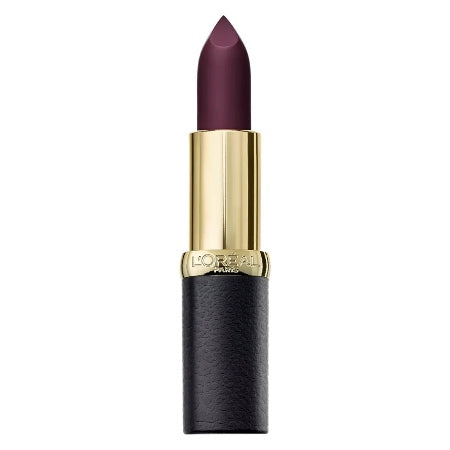 L'Oreal Paris Color Riche Magnetic Stones Matte Lipstick 473 Obsidian 5ml ( Dark Purple )