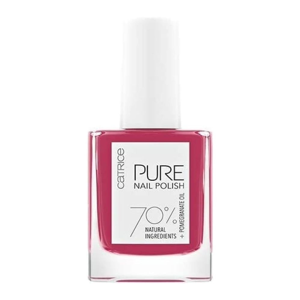 Catrice Pure Nail Polish, Nail Polish, No. 04 Simplicity, Red, Glossy, No Acetone, Vegan, Microplastic Particles Free (10 ml)