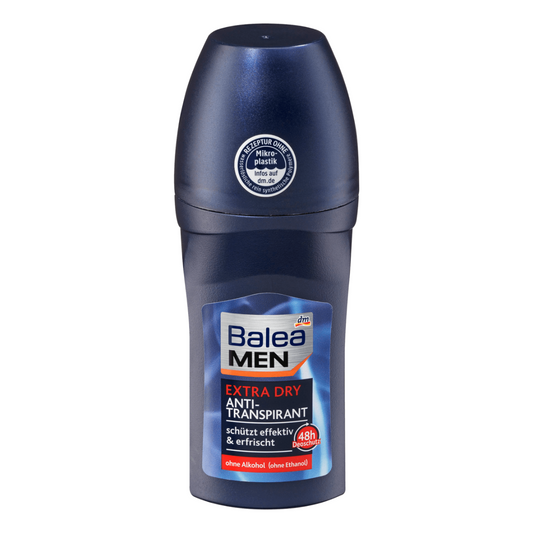 Balea Men Antiperspirant Deodorant Roll-On Extra Dry 50 ml , 48 Hours