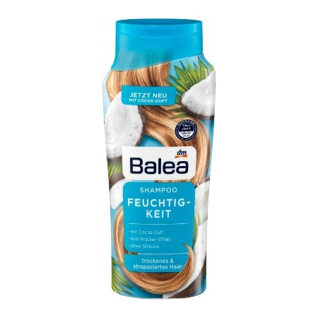 Balea Shampoo Moisturizing With Coconut Scent Anti-Drying Effect Without Silicones Dry damaged hair