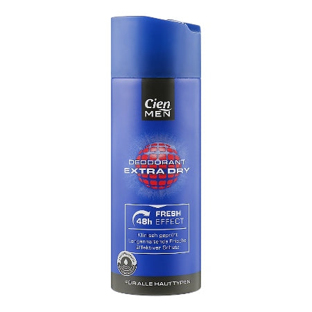 Cien Men Deodorant Body Spray Extra Dry , 200 ml , 0 Aluminum 48 Hours