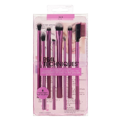 Real Techniques Eye Essential Brush 8 pcs ( Eyeshadow , Eyeliner & Mascara )