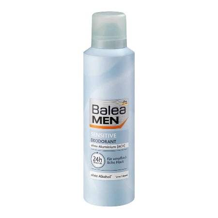Balea Men Sensitive Antitranspirant Deodorant Spray, 200 ml , 24 Hours