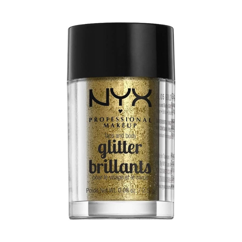 Nyx Glitter Brillants Face & Body Gold GLI05