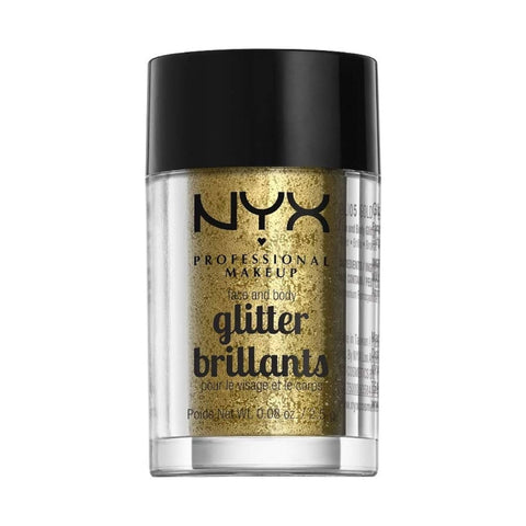 Nyx Glitter Brillants Face & Body Gold GLI05 ( Pre-order )
