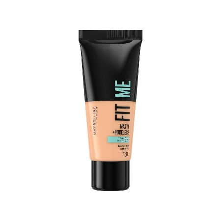 Maybelline Fit Me Matte + Poreless Liquid Foundation Ideal For Normal To Oily Skin 120 Classic Ivory