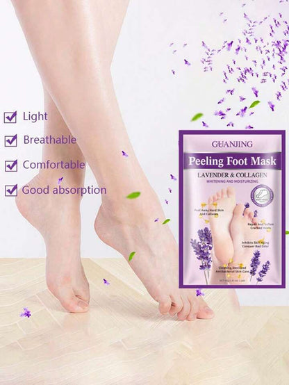 Foot Peeling Mask Collagen & Lavender 🪻