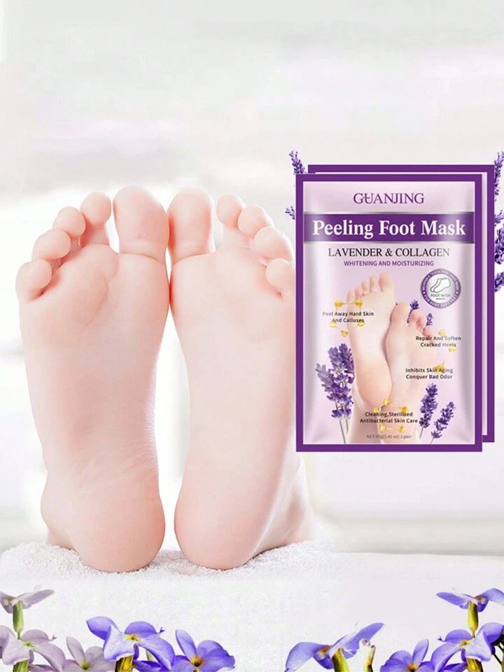 Foot Peeling Mask Collagen & Lavender 🪻