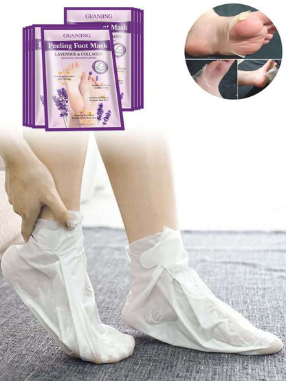 Foot Peeling Mask Collagen & Lavender 🪻