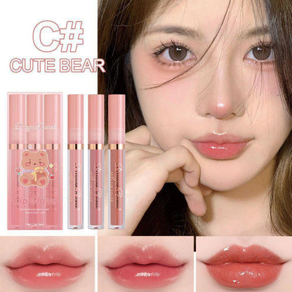 Dragon Ranee Mirror Lip Gloss C Cute Bear