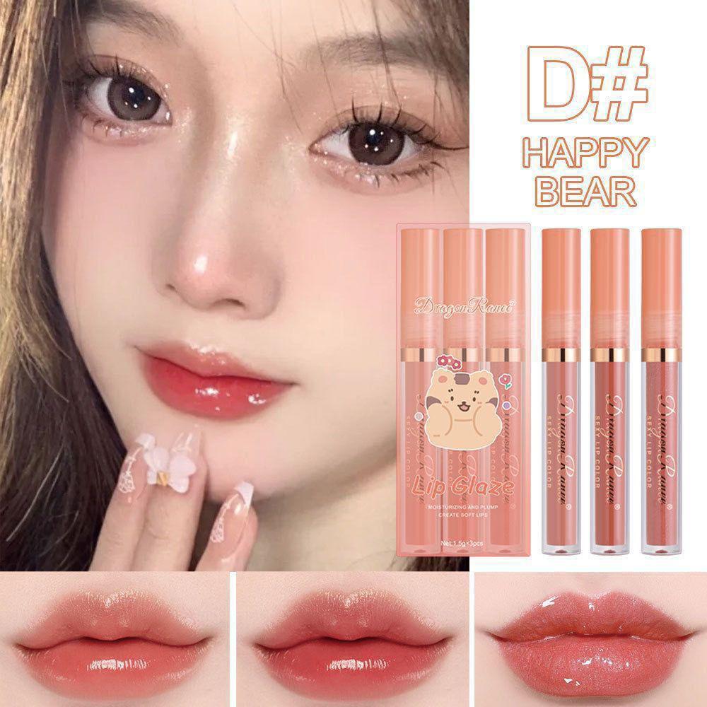 Dragon Ranee Mirror Lip Gloss D Happy Bear