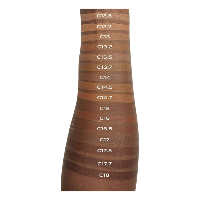 Revolution Conceal & Define Full Coverage Concealer C16 ( Perfect For Contouring ) ( Swatched )