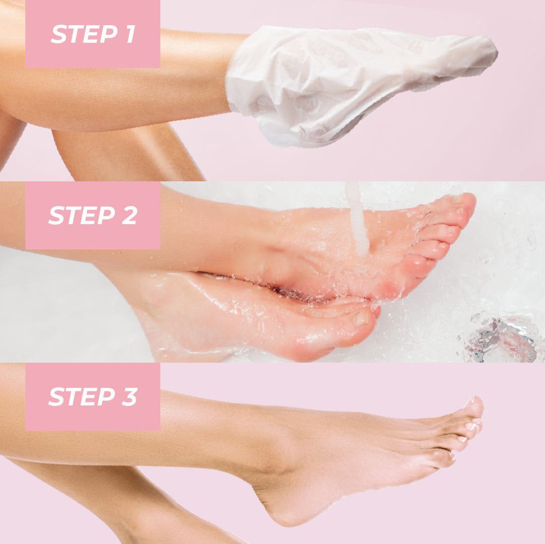 Foot Peeling Mask Pack Perorin Rose 🌹