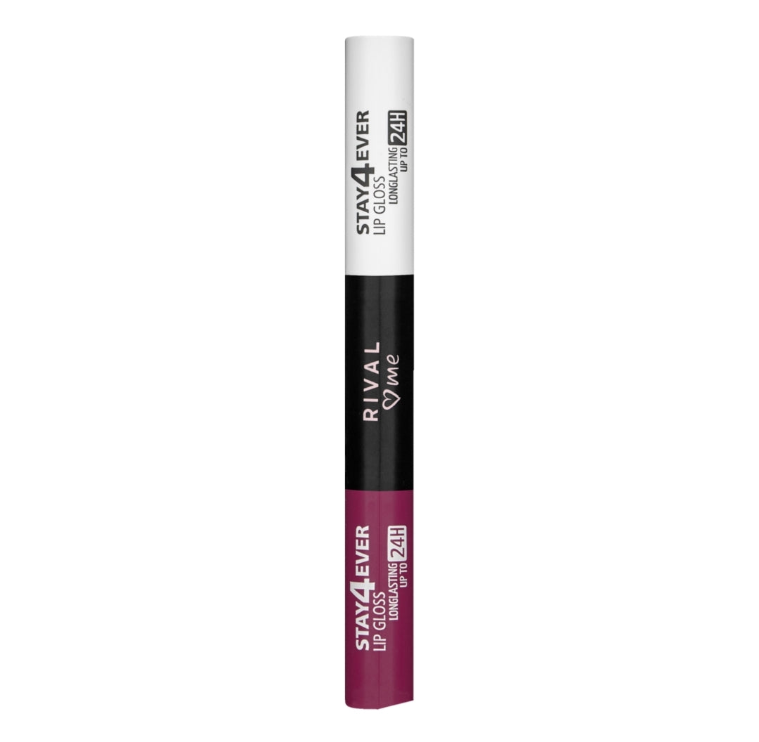 Rival loves me Stay4Ever Lipgloss 01 Deep Magenta Waterproof