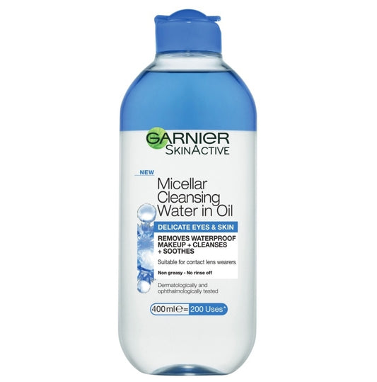 Garnier Oil Infused Micellar Water Delicate Skin & Eyes 400 ml