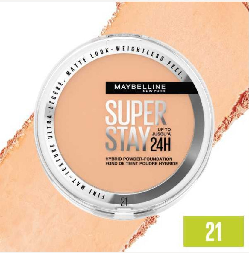 Maybelline Super Stay 24H Powder Foundation 21