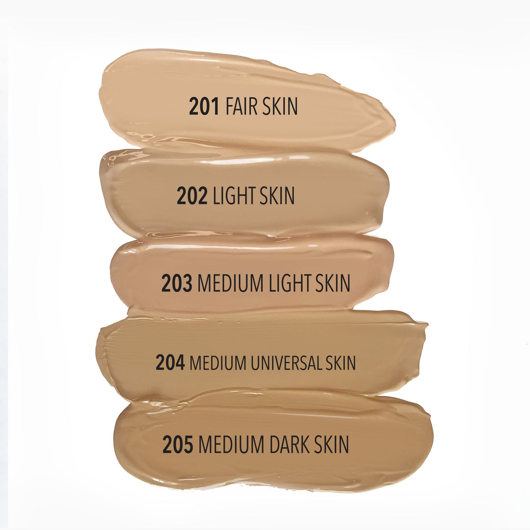 Samoa Skin Envy Matte Poreless Skin 12hr Wear Foundation 201 Fair