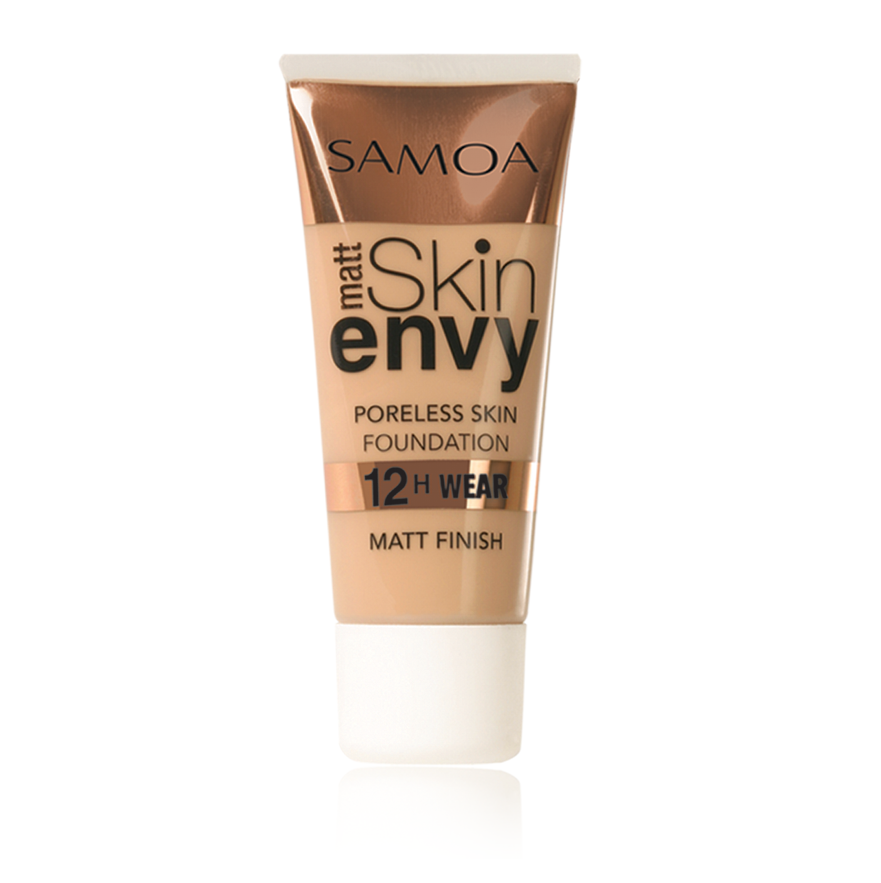 Samoa Skin Envy Matte Poreless Skin 12hr Wear Foundation 201 Fair