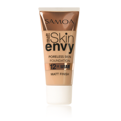 Samoa Skin Envy Matte Poreless Skin 12hr Wear Foundation 201 Fair