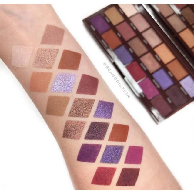 I Love Revolution Violet Eyeshadow  Palette