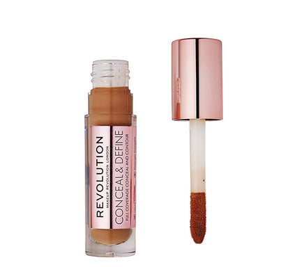 Revolution Conceal & Define Full Coverage Concealer C14 ( Perfect For Contouring )