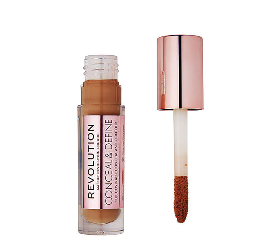 Revolution Conceal & Define Full Coverage Concealer C14 ( Perfect For Contouring )