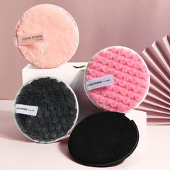 Makeup Remover  Facial Cleansing Sponge 🧼 ( Pink )