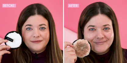 Makeup Remover  Facial Cleansing Sponge 🧼 ( Pink )