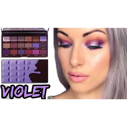 Buy I Love Revolution Violet Eyeshadow  Palette Get Free Mono Eyeshadow