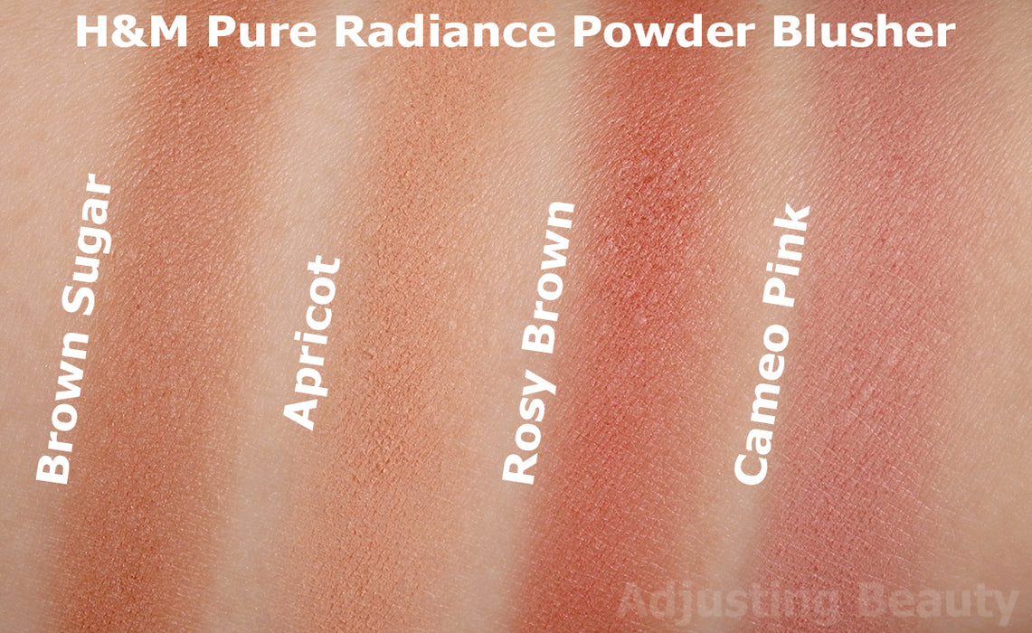 H & M Powder Blush Soft Russet ( Light Skin )