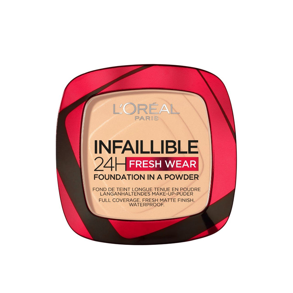 L'Oreal Paris Infallible Fresh Wear Foundation in a Powder, Up to 24 Hour Wear, 040 Cashmere ( Pre-order )