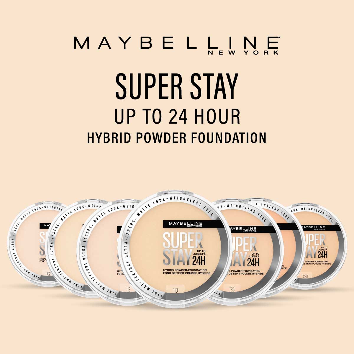 Maybelline Super Stay 24H Powder Foundation 21