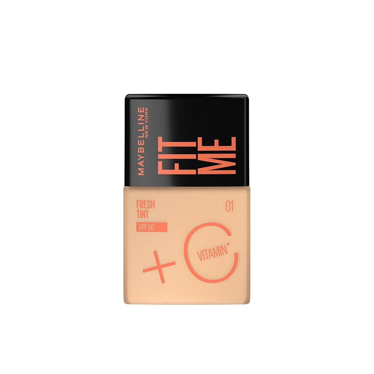 Maybelline Fit Me Fresh Tint SPF50 / 01 → 115