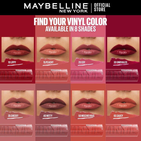 Maybelline Super Stay Vinyl Ink Longwear Liquid Lipcolor 100 Charmed ( Pre-order )