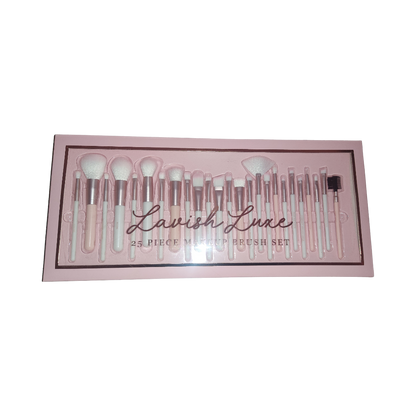 Lavish Luxe 25 Pcs Makeup Brush Set