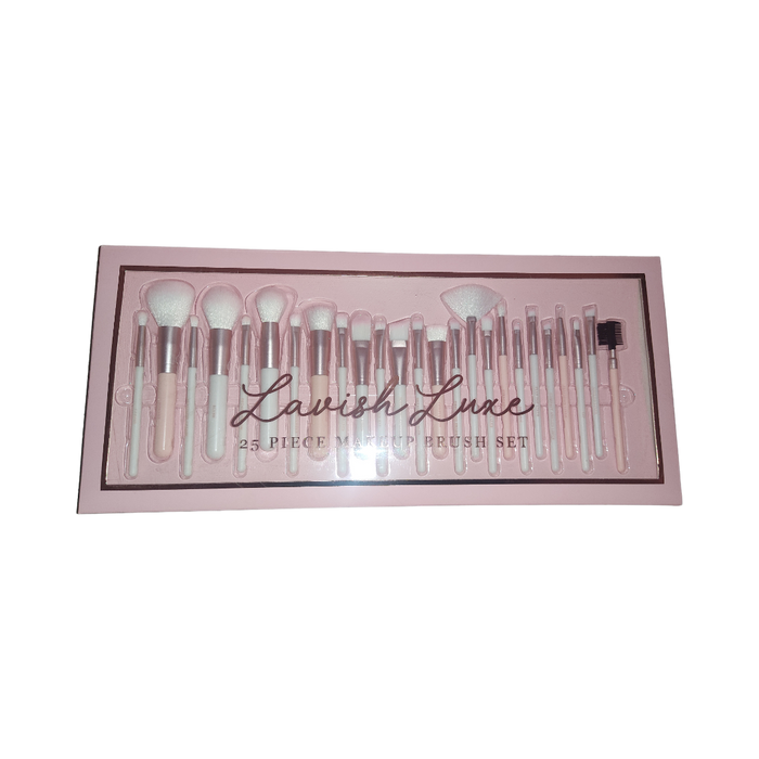 Lavish Luxe 25 Pcs Makeup Brush Set