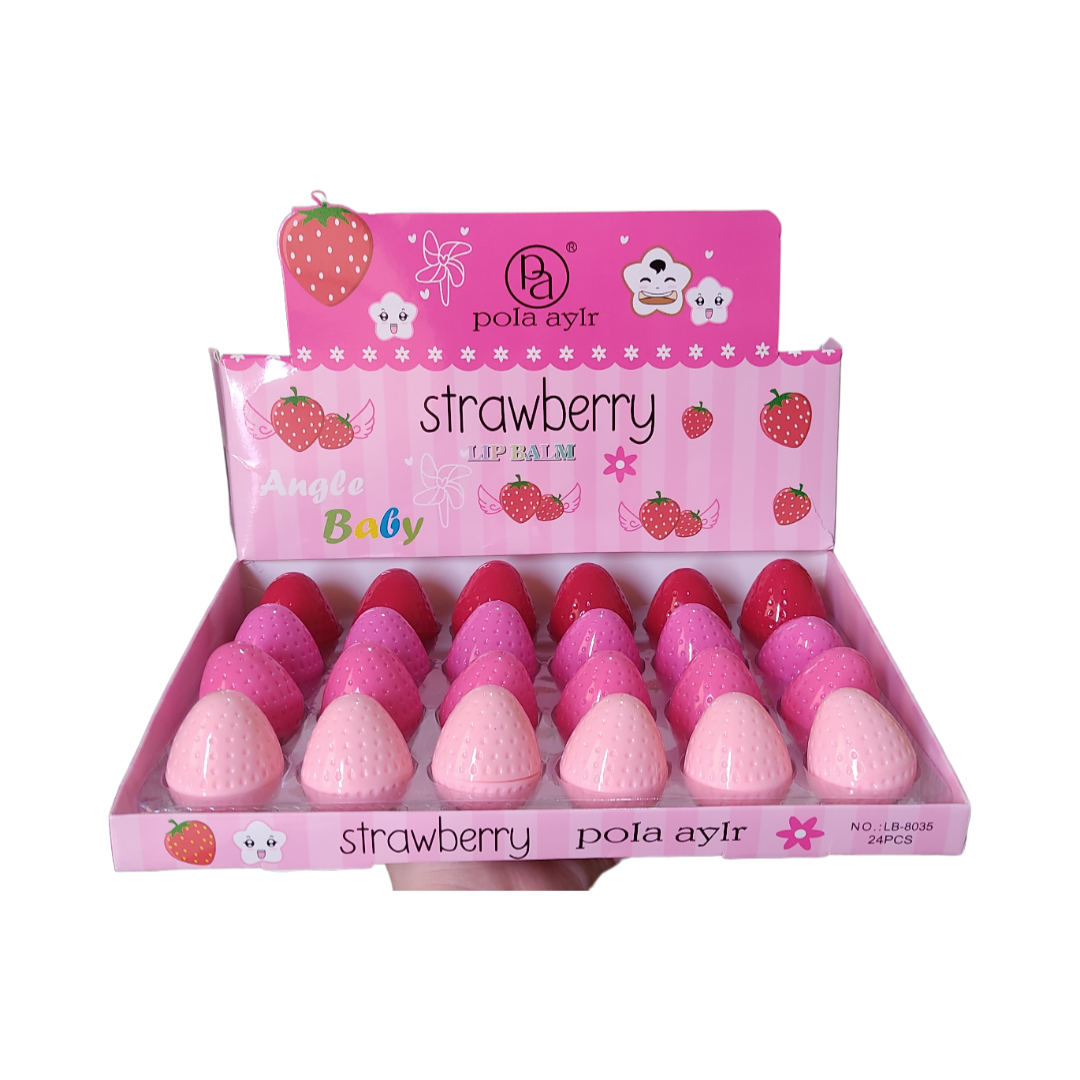 Strawberry Lip Balm 🍓( Ligne 3 Pink )