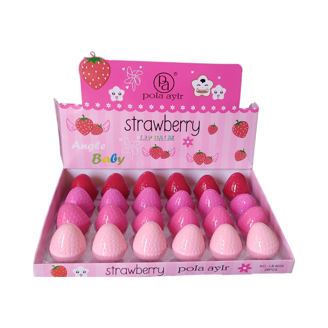 Strawberry Lip Balm 🍓( Ligne 4 Light Pink )