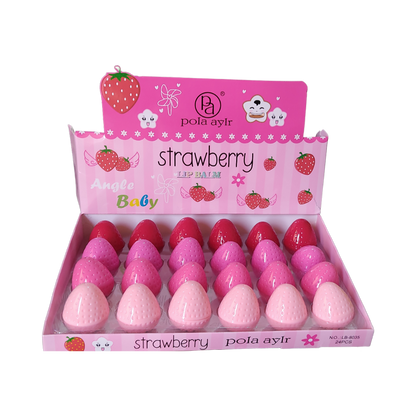 Strawberry Lip Balm 🍓( Ligne 4 Light Pink )