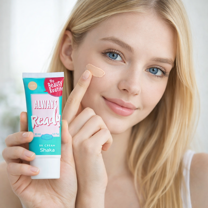 Shaka BB Cream My Beauty Routine Always Ready 30ml ( Light ) بياخد لون الوجه