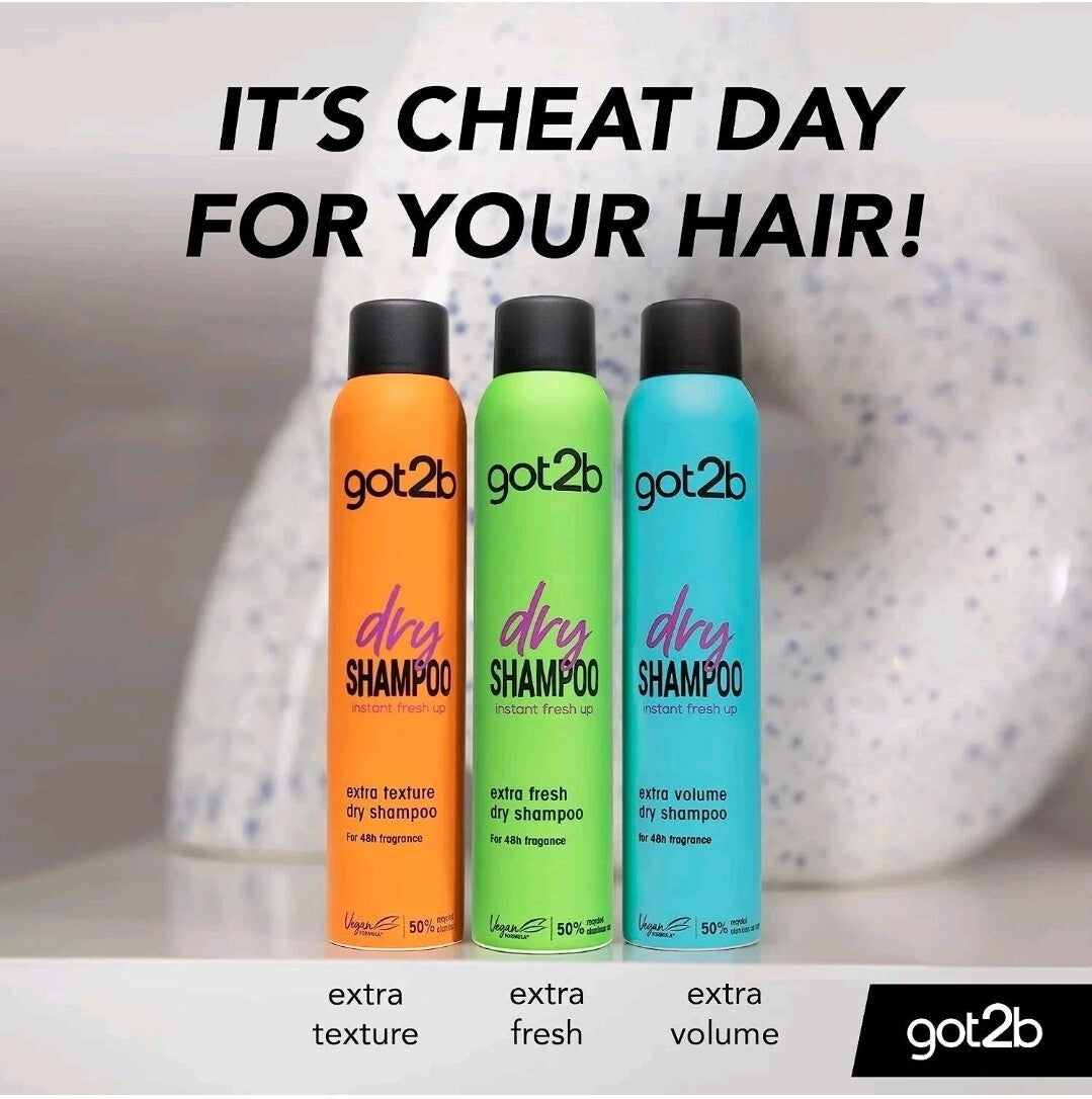 Schwarzkopf got2b Dry Shampoo ( Orange )