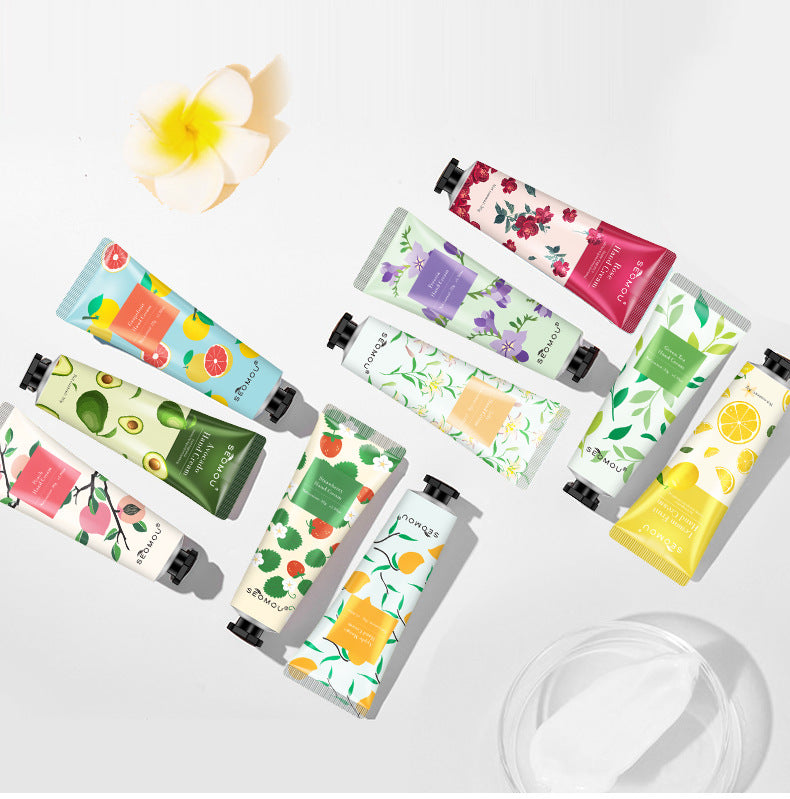 7 pcs Randomly Hand Cream Soft & Refreshing Texture 30 ml