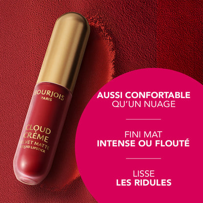 Bourjois Cloud Crème Matte Lipstick 01 Rose Bonbon