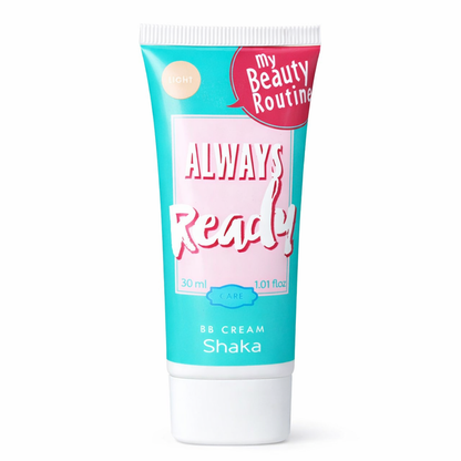 Shaka BB Cream My Beauty Routine Always Ready 30ml ( Light ) بياخد لون الوجه