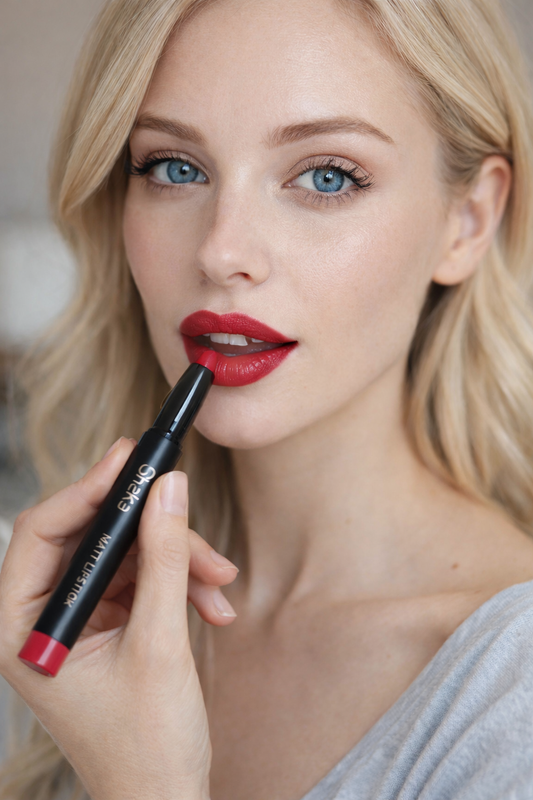 Shaka Innovative Beauty Matte Lipstick 18 Red Cherry 🍒