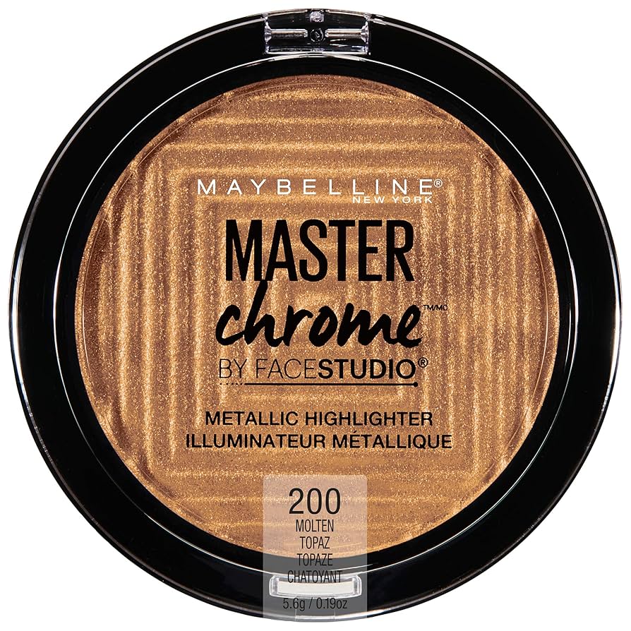 Maybelline Chrome Extreme Intense Metallic Highlighter - 200 Molten Topaz