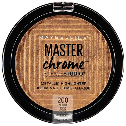 Maybelline Chrome Extreme Intense Metallic Highlighter - 200 Molten Topaz