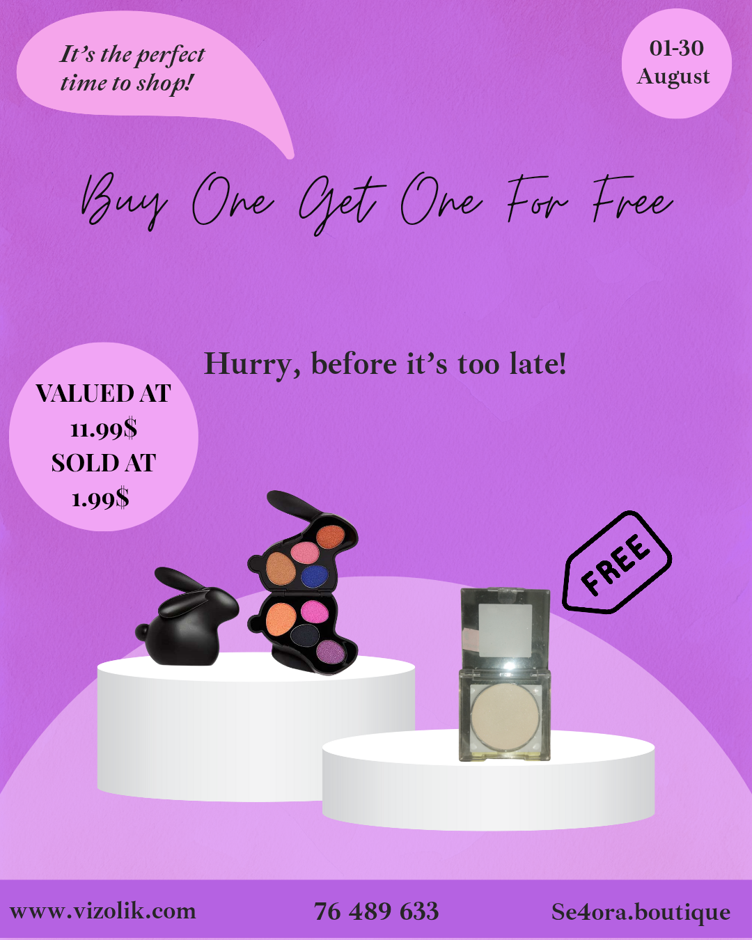 Buy I Heart Revolution - Revolution Pet Shop Eyeshadow Palette - Liquorice Get Free Mono Eyeshadow