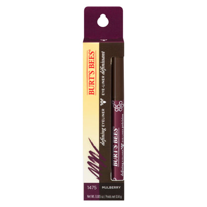 Burt's Bees Saphire Defining Retractable Eyeliner,  Mulberry ( Burgundy )